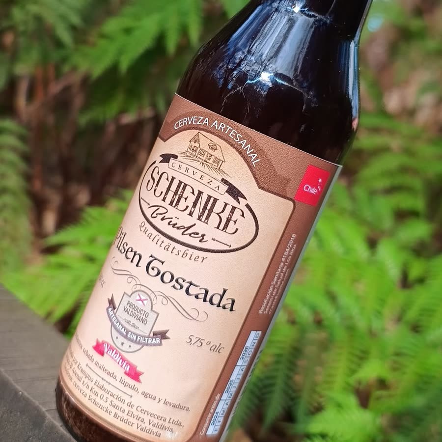 Botella de Krampus Pilsen Tostada, estilo Lager Rubia Tostada