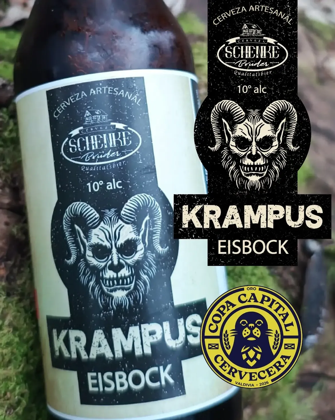 Krampus Eisbock (Eisbock) — Medalla de Oro, Copa Capital Cervecera 2026